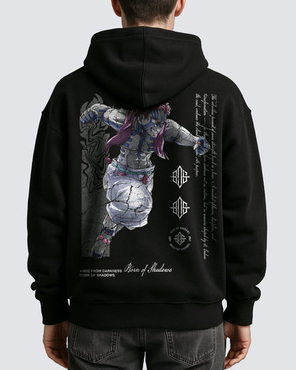 Demon Slayer 'Akaza' Oversized Hoodie ODMPOD