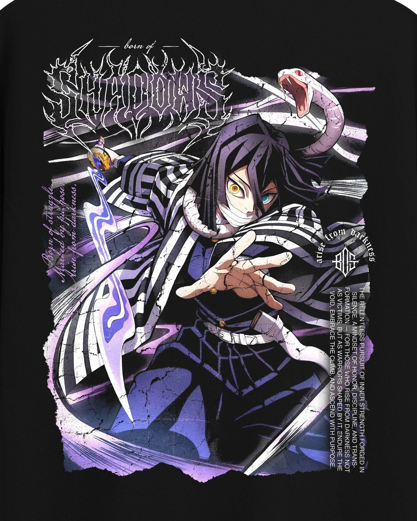 Demon Slayer 'Iguro' T-Shirt ODMPOD