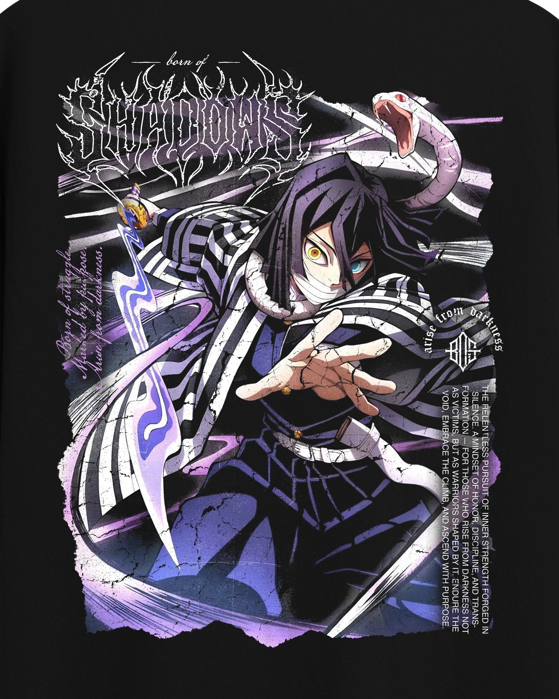 Demon Slayer 'Iguro' T-Shirt ODMPOD