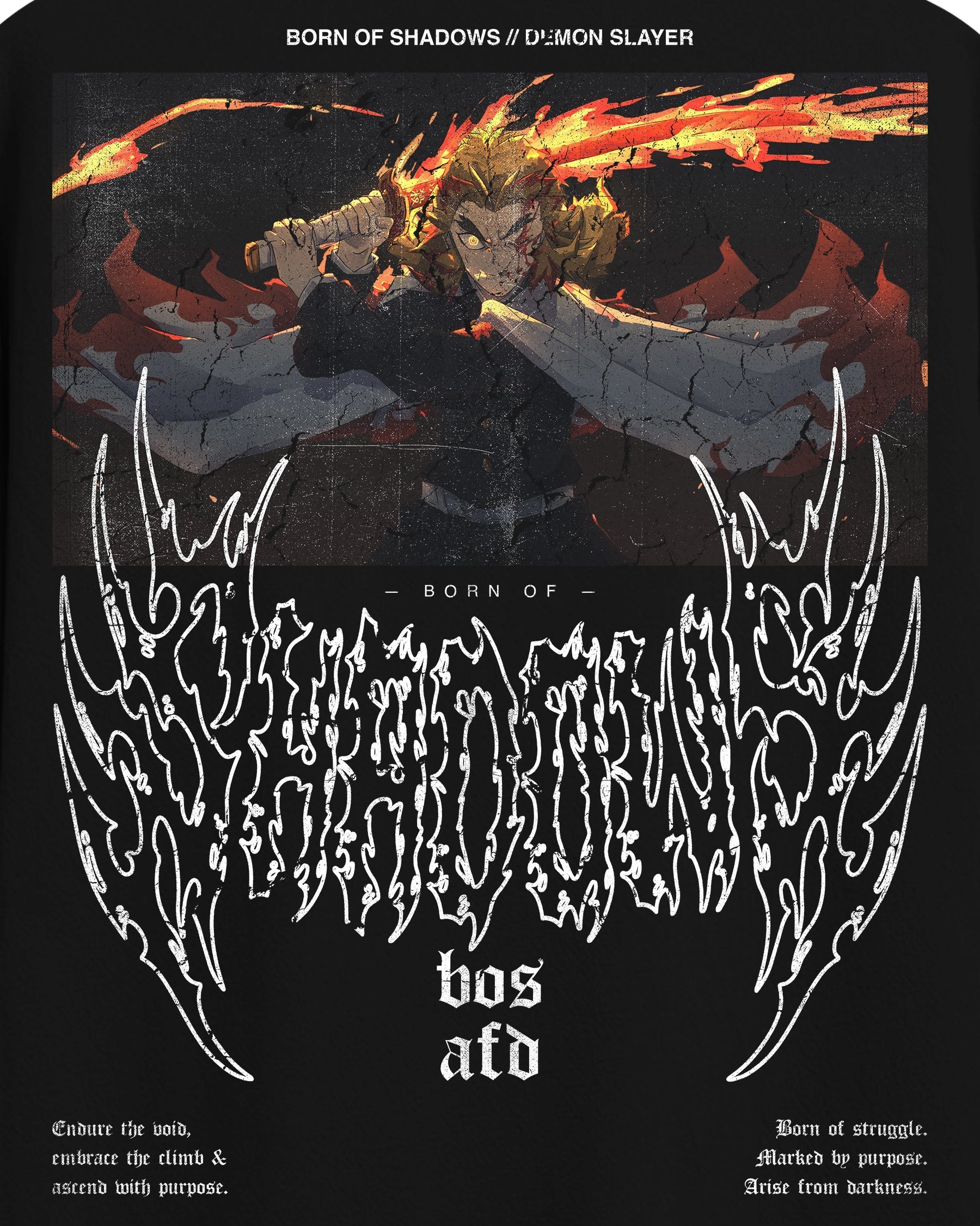 Demon Slayer 'Rengoku' T-Shirt ODMPOD