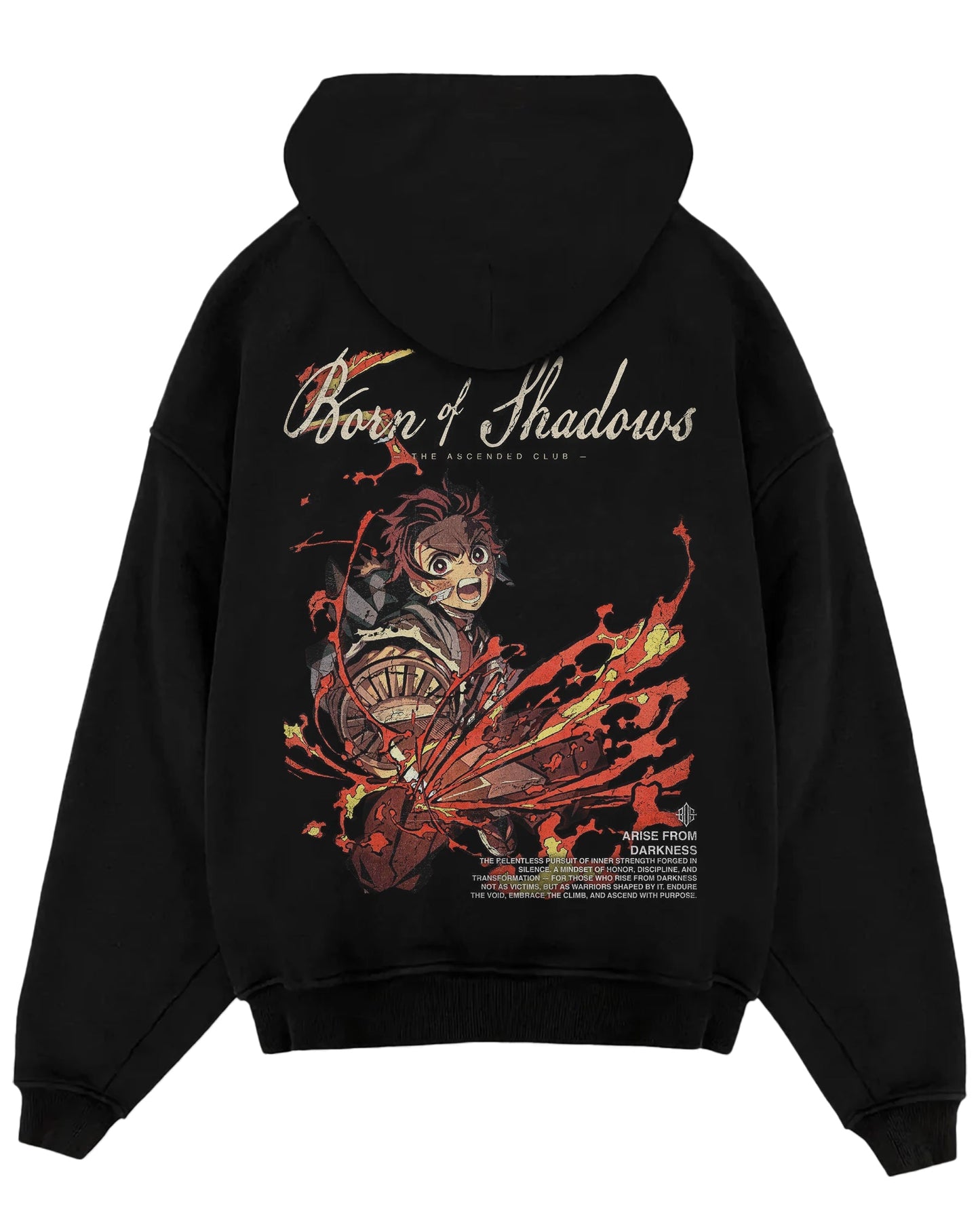 Demon Slayer 'Tanjiro' Oversized Hoodie ODMPOD