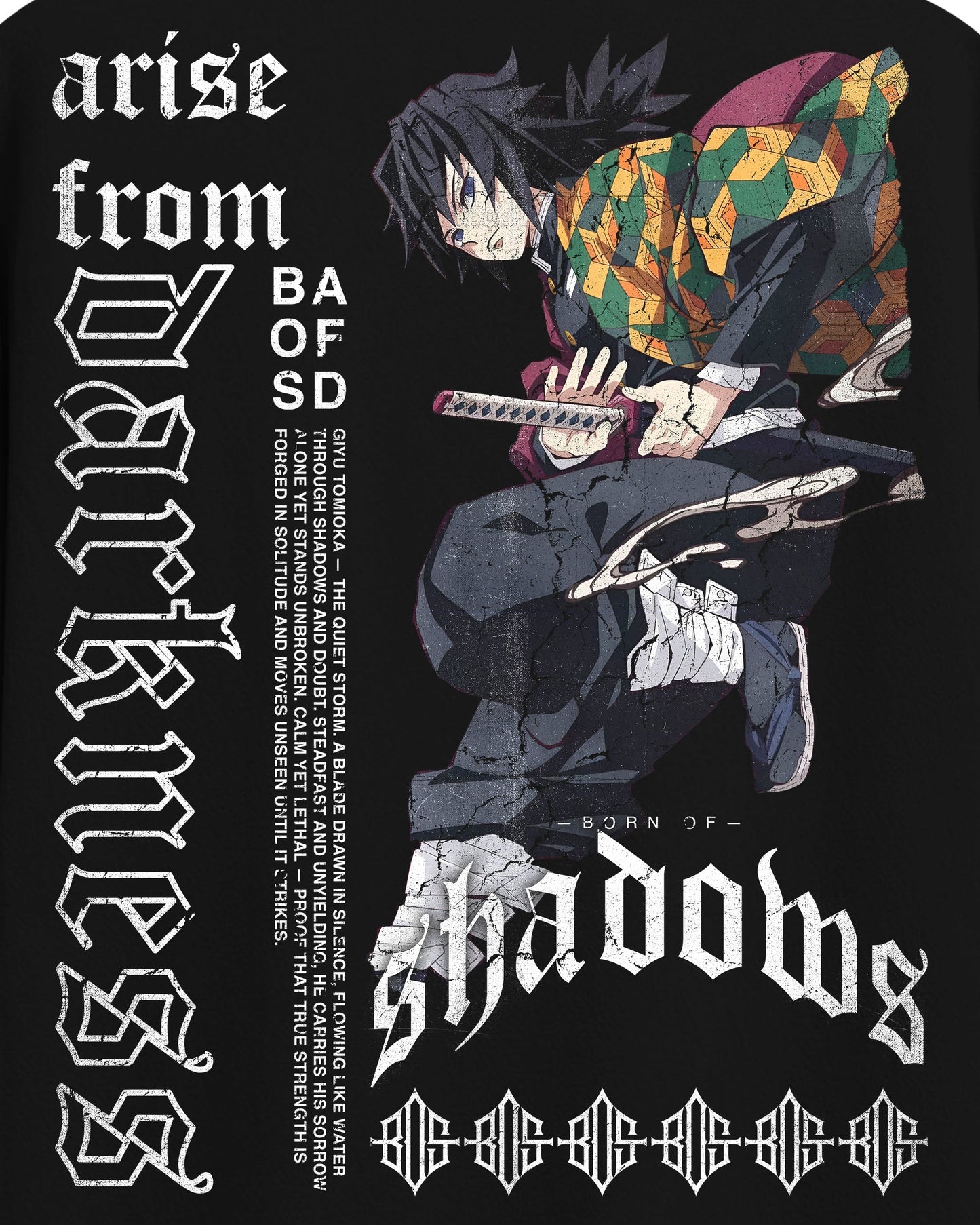 Demon Slayer 'Tomioka' T-Shirt ODMPOD