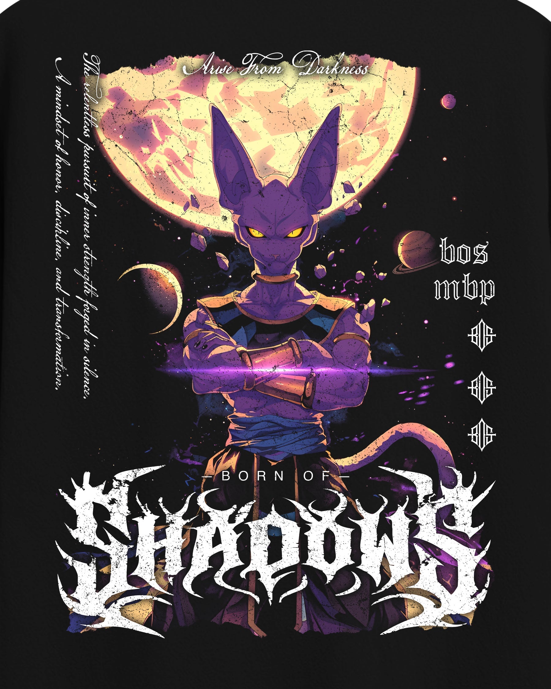 Dragon Ball 'Beerus-Sama' T-Shirt ODMPOD