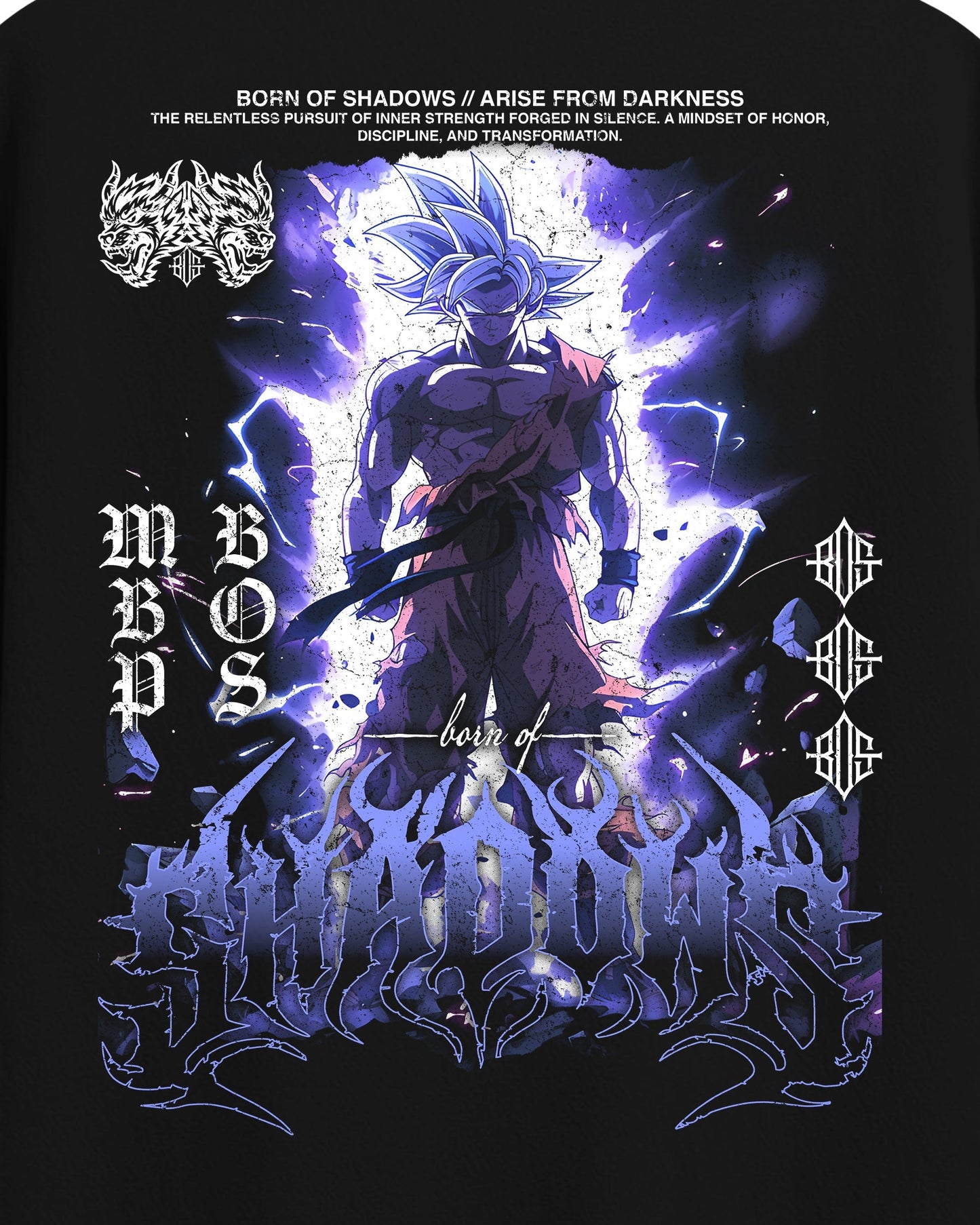 Dragon Ball 'Goku Ultra Instinct' T-Shirt ODMPOD