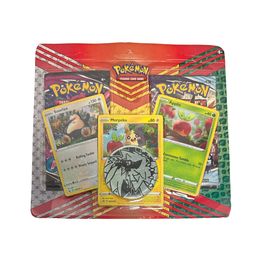 Pokémon TCG: Sword and Shield Fusion Strike & Chilling Reign - 2-Pack Blister [Snorlax, Morpeko, Applin] The Eternal Forge