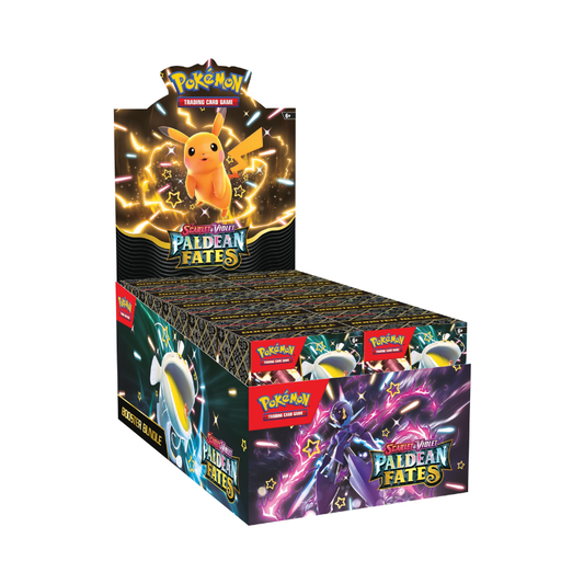 Pokémon TCG: Scarlet & Violet 4.5 Paldean Fates- Sealed Booster Bundle Case The Eternal Forge