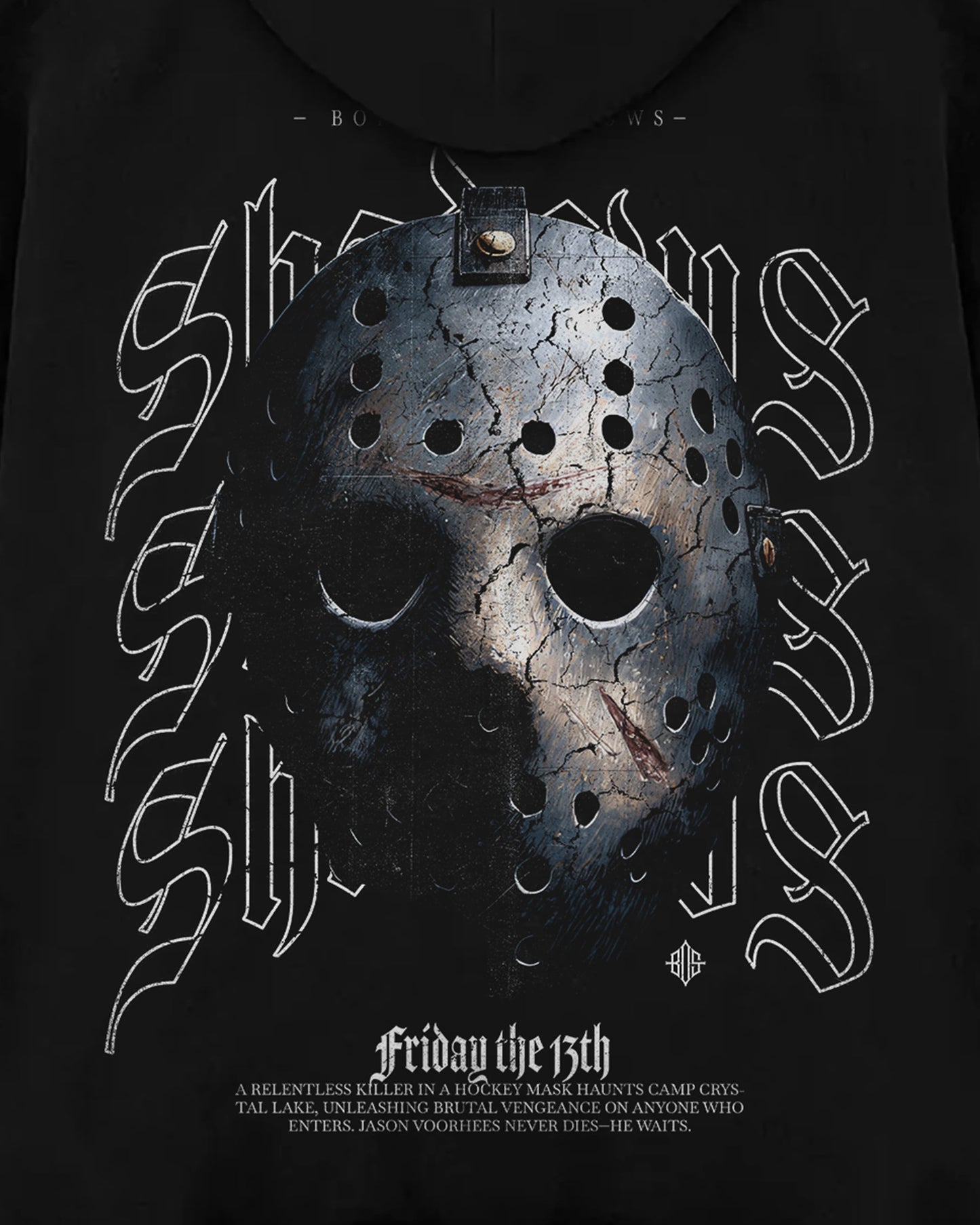 Halloween 'Friday The 13th' Oversized Hoodie ODMPOD