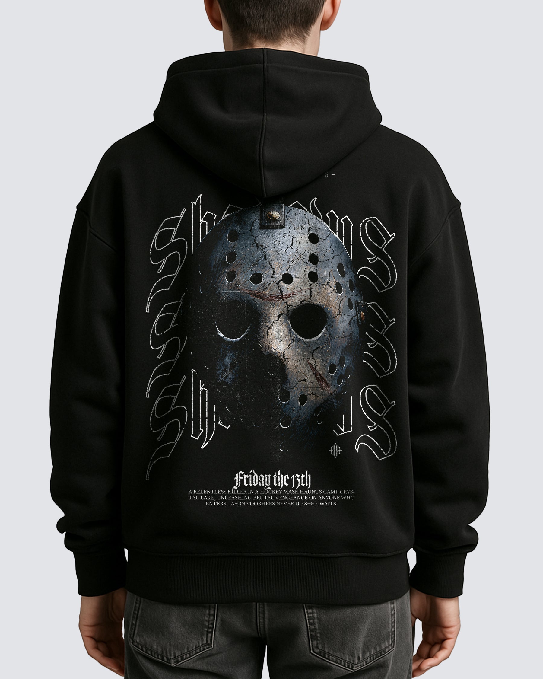 Halloween 'Friday The 13th' Oversized Hoodie ODMPOD