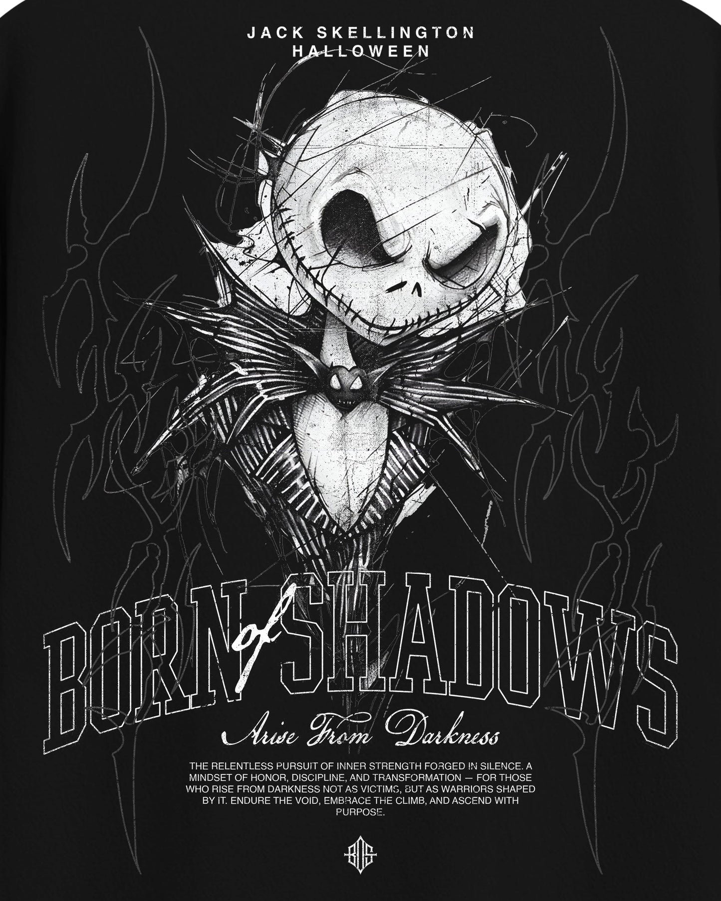 Halloween 'Jack Skellington' T-Shirt ODMPOD
