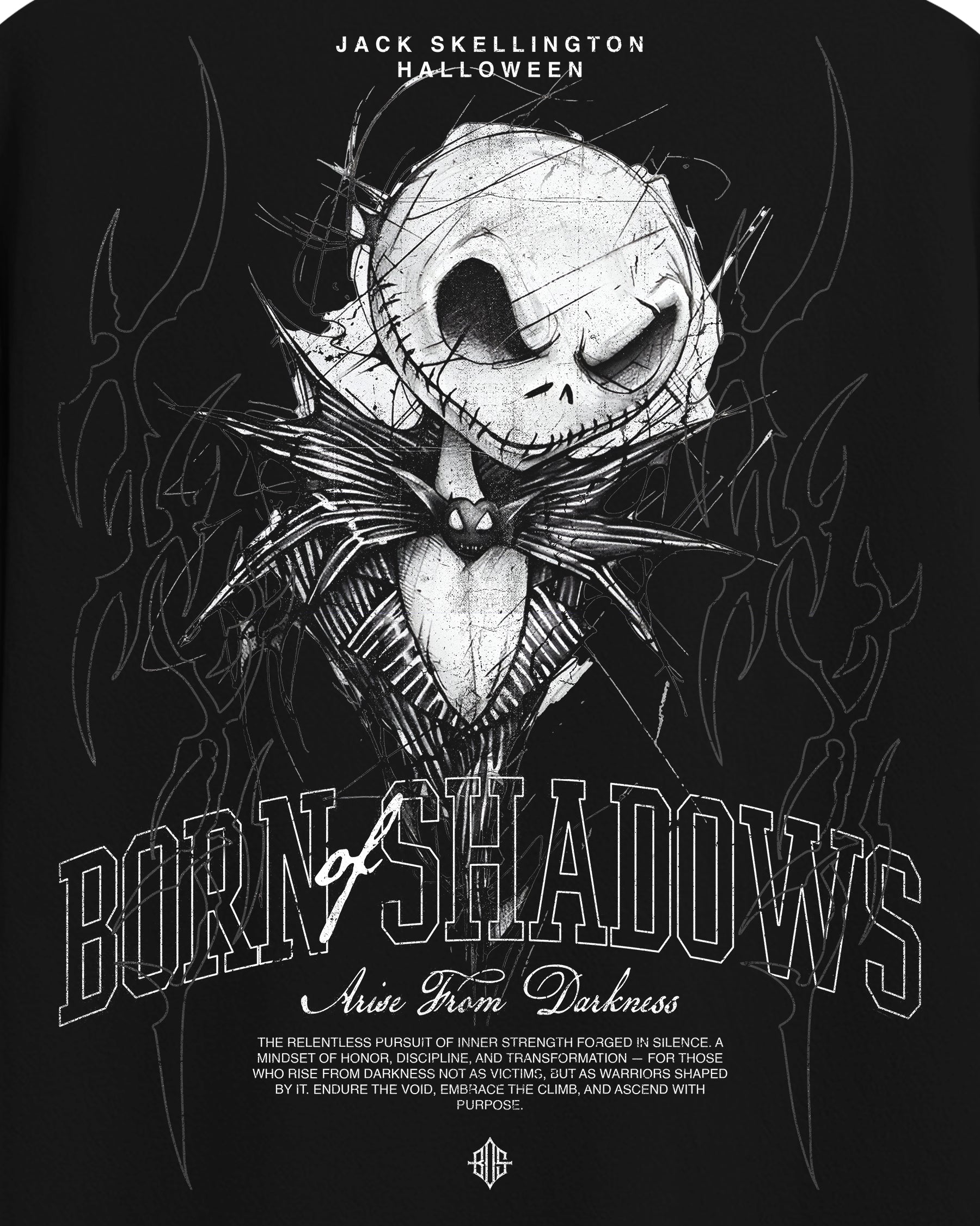 Halloween 'Jack Skellington' T-Shirt ODMPOD