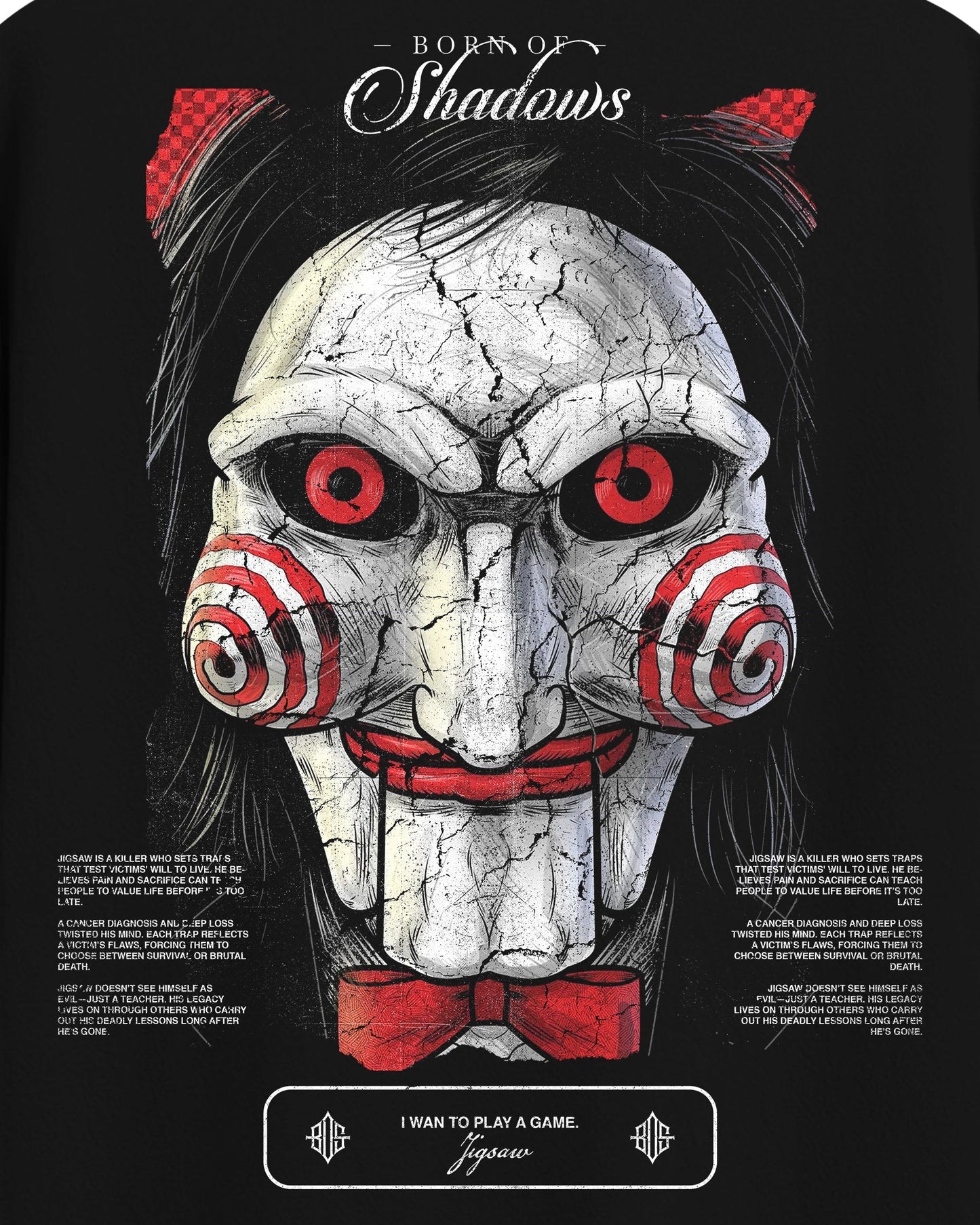 Halloween 'Jigsaw' T-Shirt ODMPOD