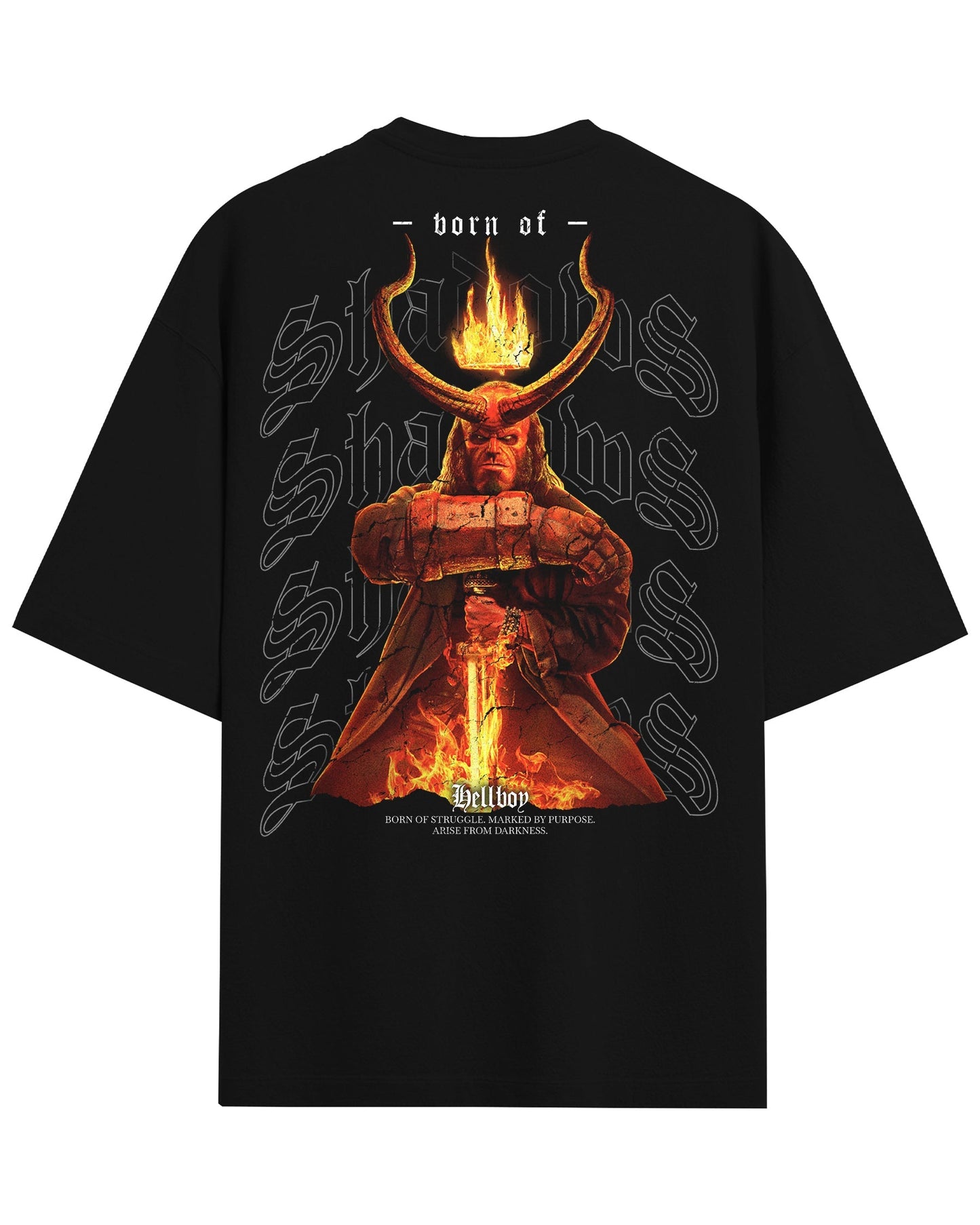 Hellboy 'Crowned Beast' T-Shirt ODMPOD