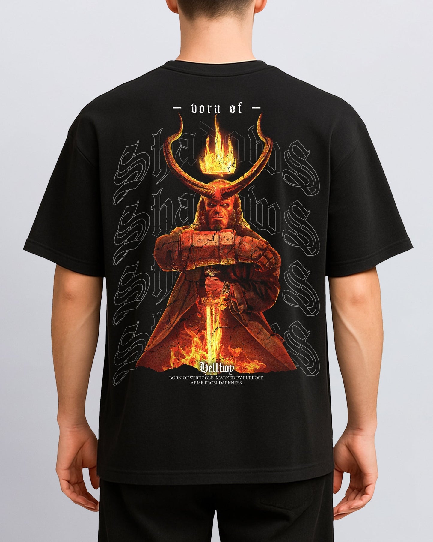 Hellboy 'Crowned Beast' T-Shirt ODMPOD