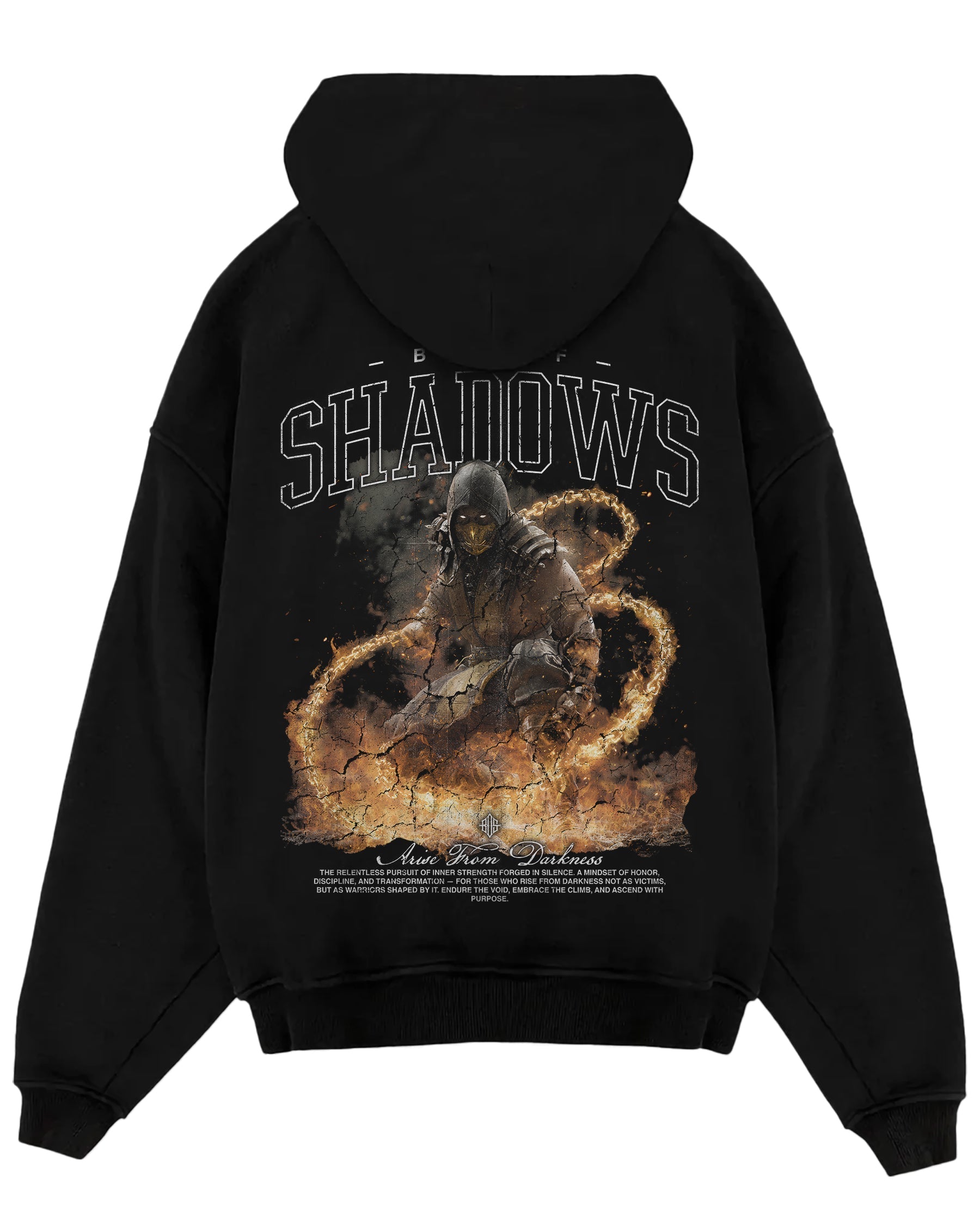 Mortal Kombat 'Scorpion' Oversized Hoodie ODMPOD