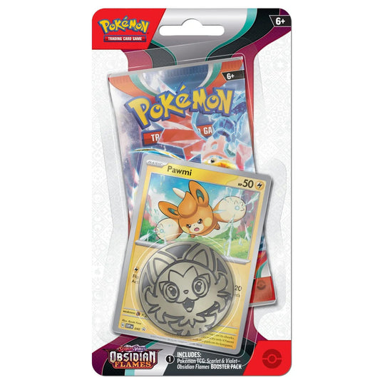 Pokémon TCG: Scarlet and Violet Obsidian Flames - Checklane Blister Pack [1 Promo] The Eternal Forge