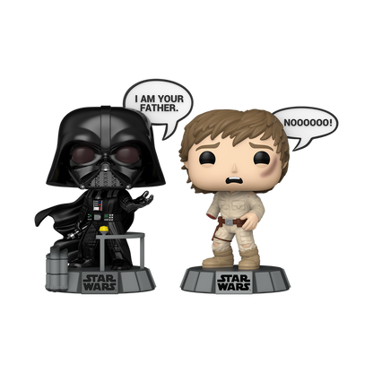 Funko Pop! Star War - Darth Vader & Luke Skywalker 2 Pack Funko