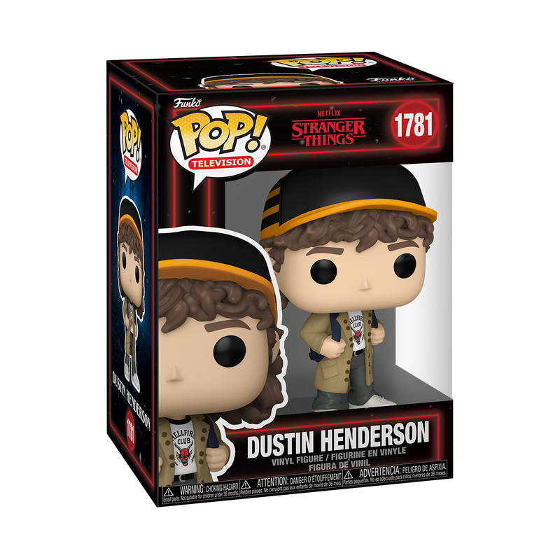 Funko Pop!  Stranger Things S5 - Dustin Henderson Funko