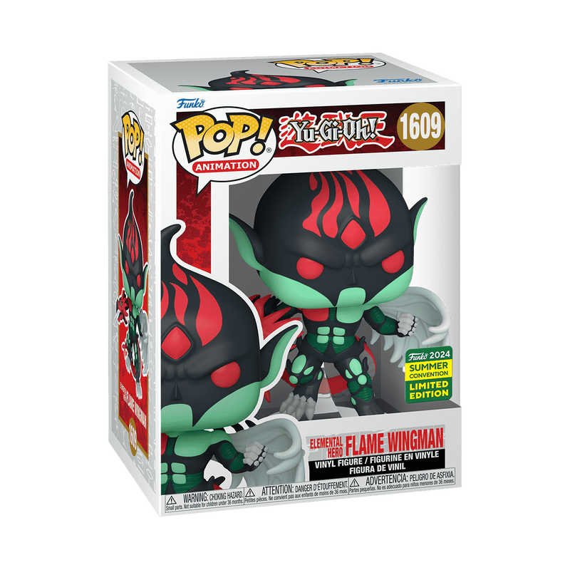 Funko Pop! Yu-Gi-Oh - Elemental Hero Flame Wingman (SDCC) Funko