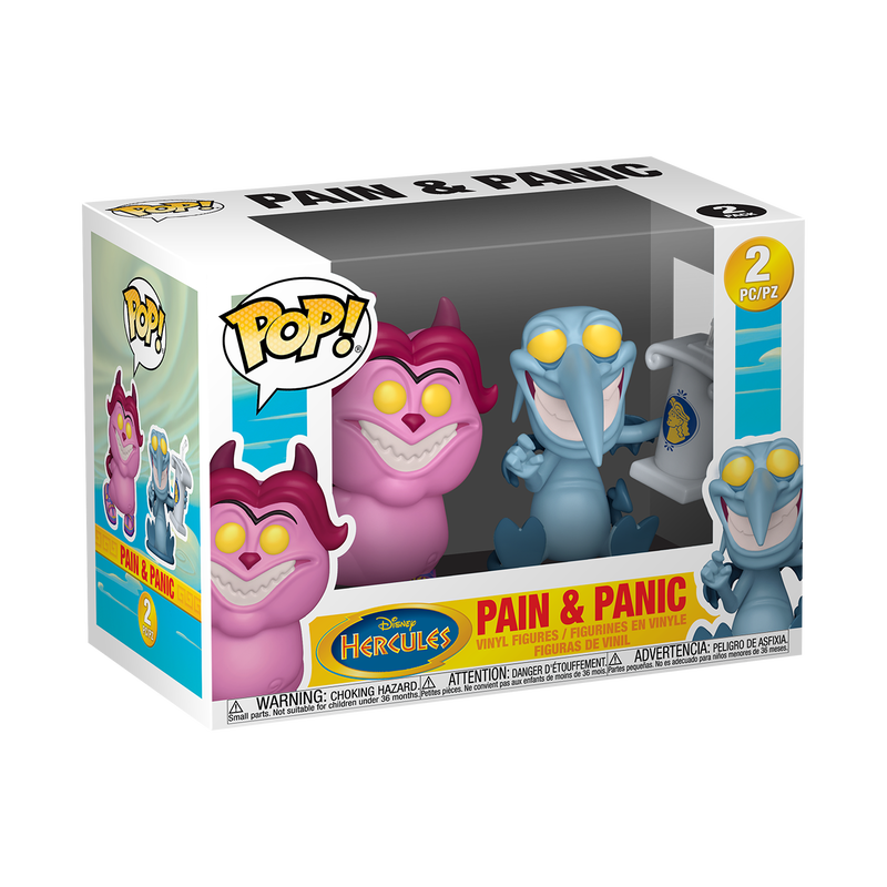 Funko Pop! Disney Hercules - Panic & Pain 2 Pack Funko