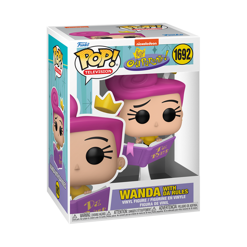 Funko Pop! The Fairly OddParents - Wanda with Da Rules Funko
