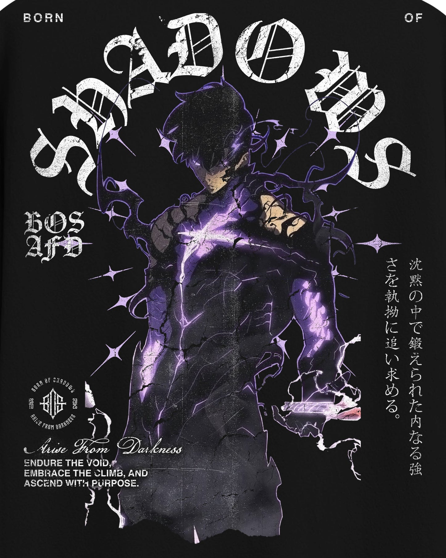Solo Leveling 'Sung Jin-Woo' T-Shirt ODMPOD