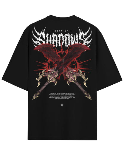 Solo Leveling 'Twin Fangs of Ruin' T-Shirt ODMPOD