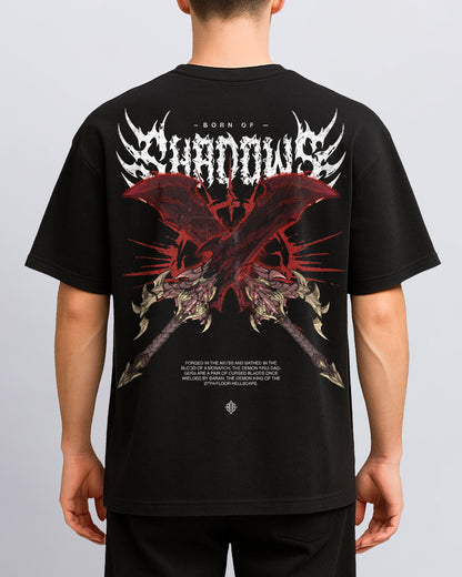 Solo Leveling 'Twin Fangs of Ruin' T-Shirt ODMPOD