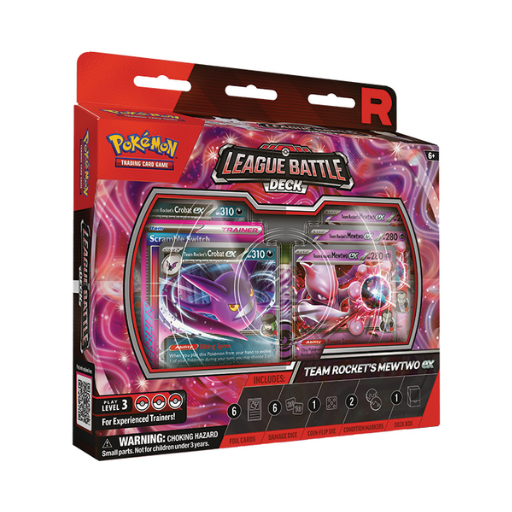 Pokémon TCG: Team Rocket's Mewtwo ex - League Battle Deck The Eternal Forge