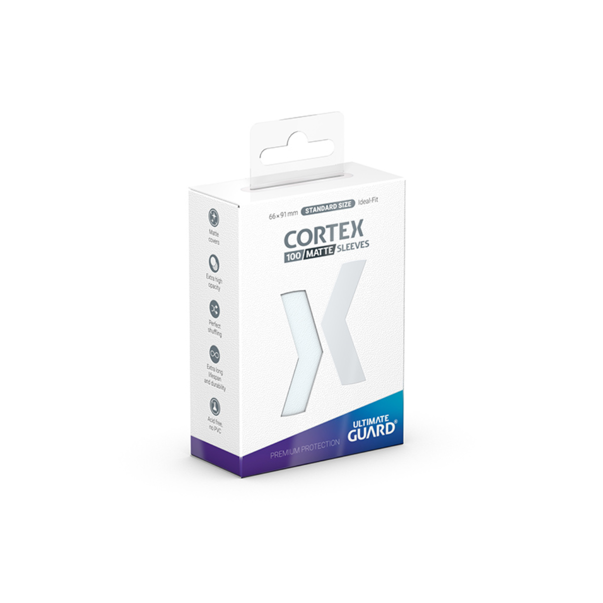 Card Sleeves: Cortex Standard Size- Matte Transparent (100 ct.) The Eternal Forge