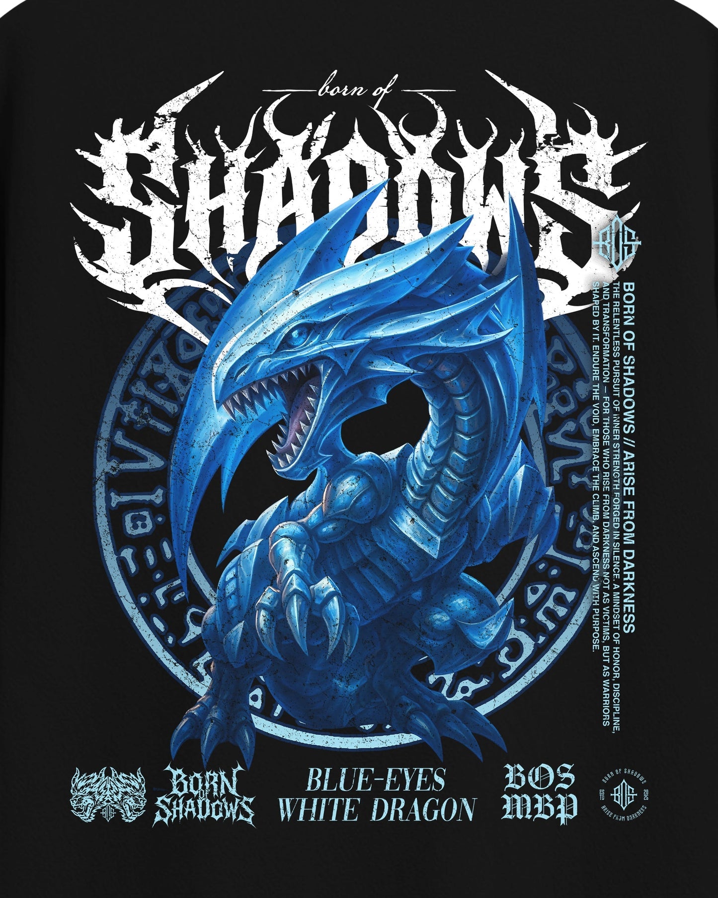 Yu-Gi-Oh! 'Blue-Eyes White Dragon' T-Shirt ODMPOD