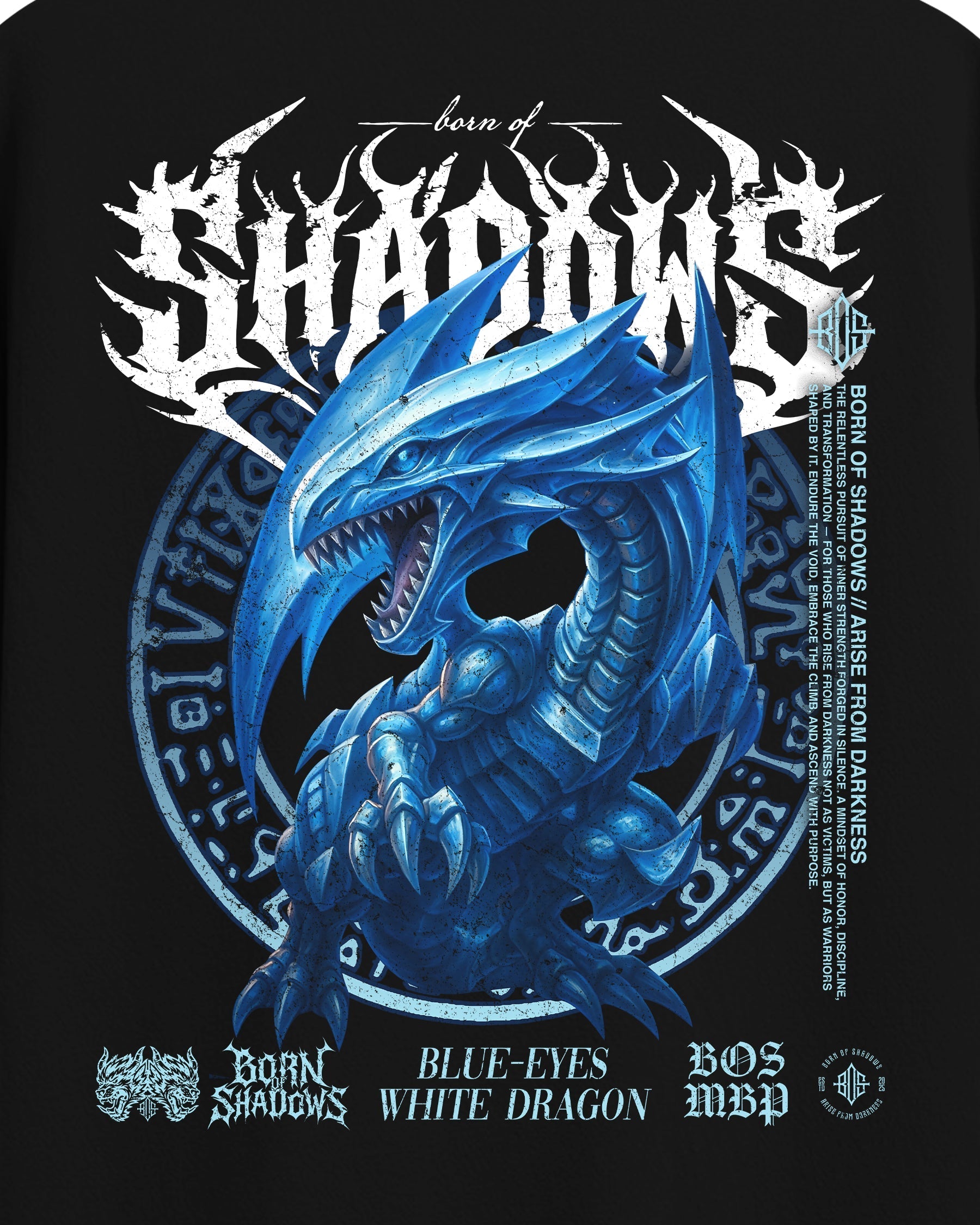 Yu-Gi-Oh! 'Blue-Eyes White Dragon' T-Shirt ODMPOD