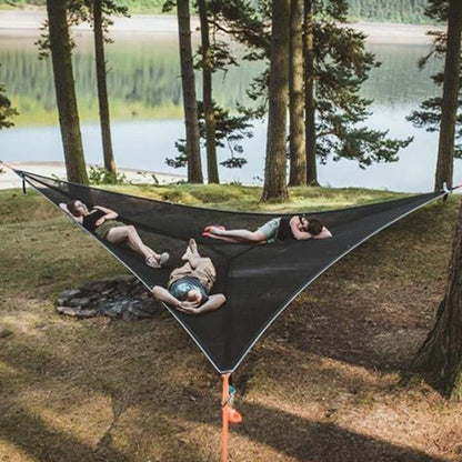 🔥Last Day Promotion 69% OFF🔥Multi-person Hammock - Patented 3 Point Design🔥